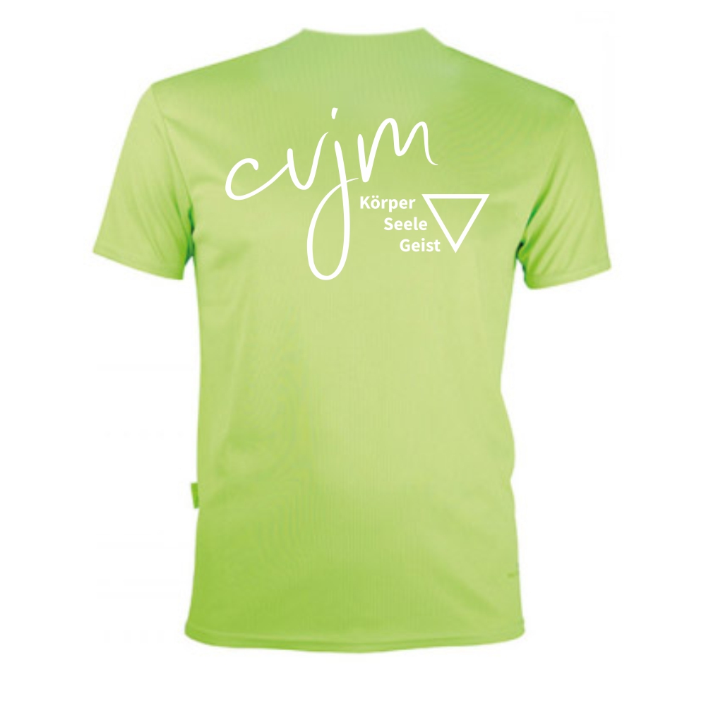 CVJM Herren Evolution Tech Tee lime
