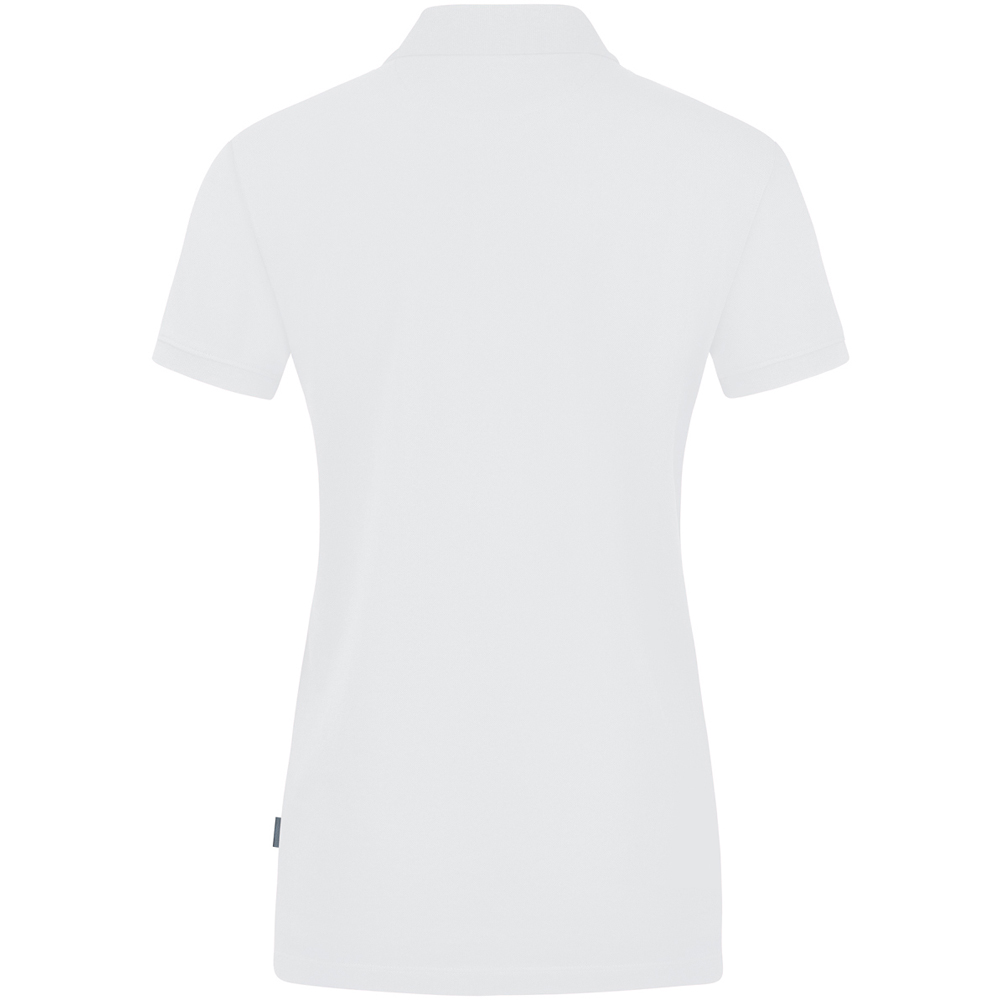 Jako Damen Polo Doubletex weiß