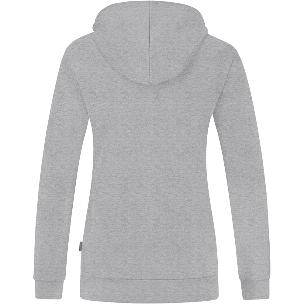 Jako Damen Kapuzenjacke Organic grau