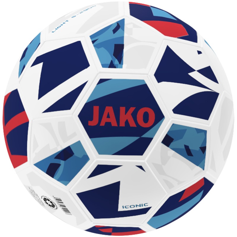 Jako Lightball Iconic weiß-navy-rot, 290g