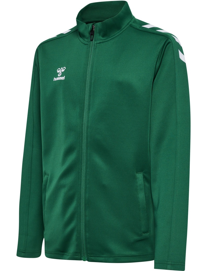 Hummel Hmlcore XK Poly Zip Sweat Kids evergreen