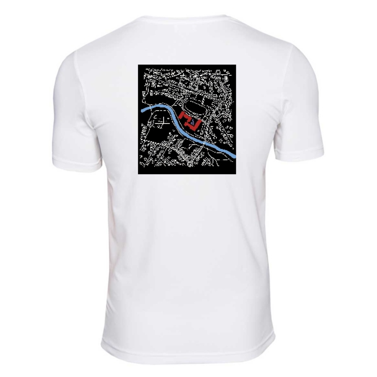 Sekundarschule Vreden Herren Regular Premium T-Shirt Weiß Berkel Logo