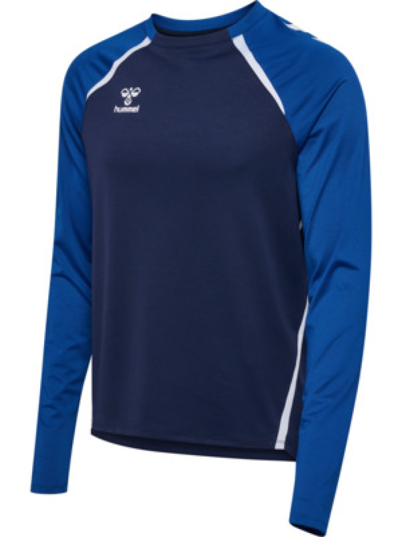 Hummel hmlLEAD 2.0 CREW SWEAT marine/true blue