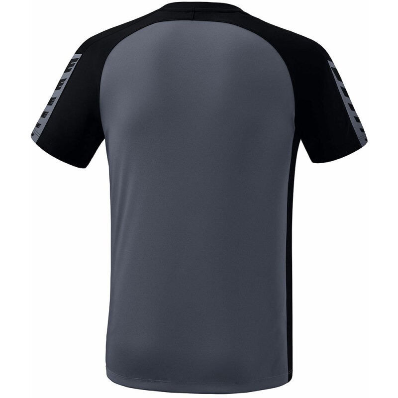 Erima Herren T-Shirt Six Wings grau-schwarz