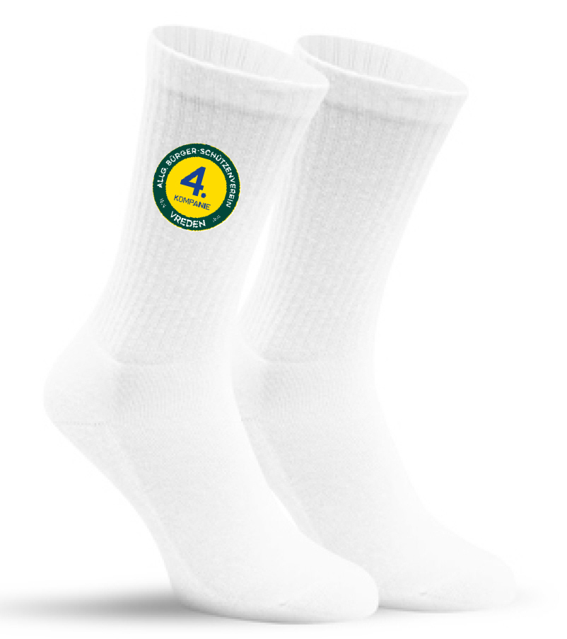 Schützenverein Vreden 4. Kompanie Socken Spruch