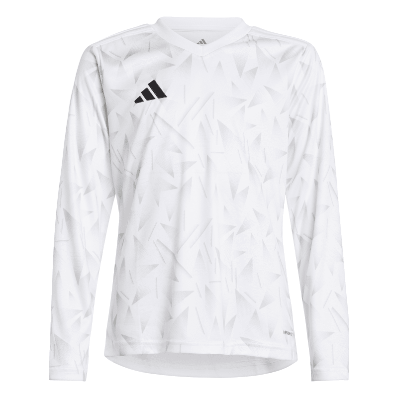 Adidas Kinder Langarm Trikot Team Icon 25 white-white