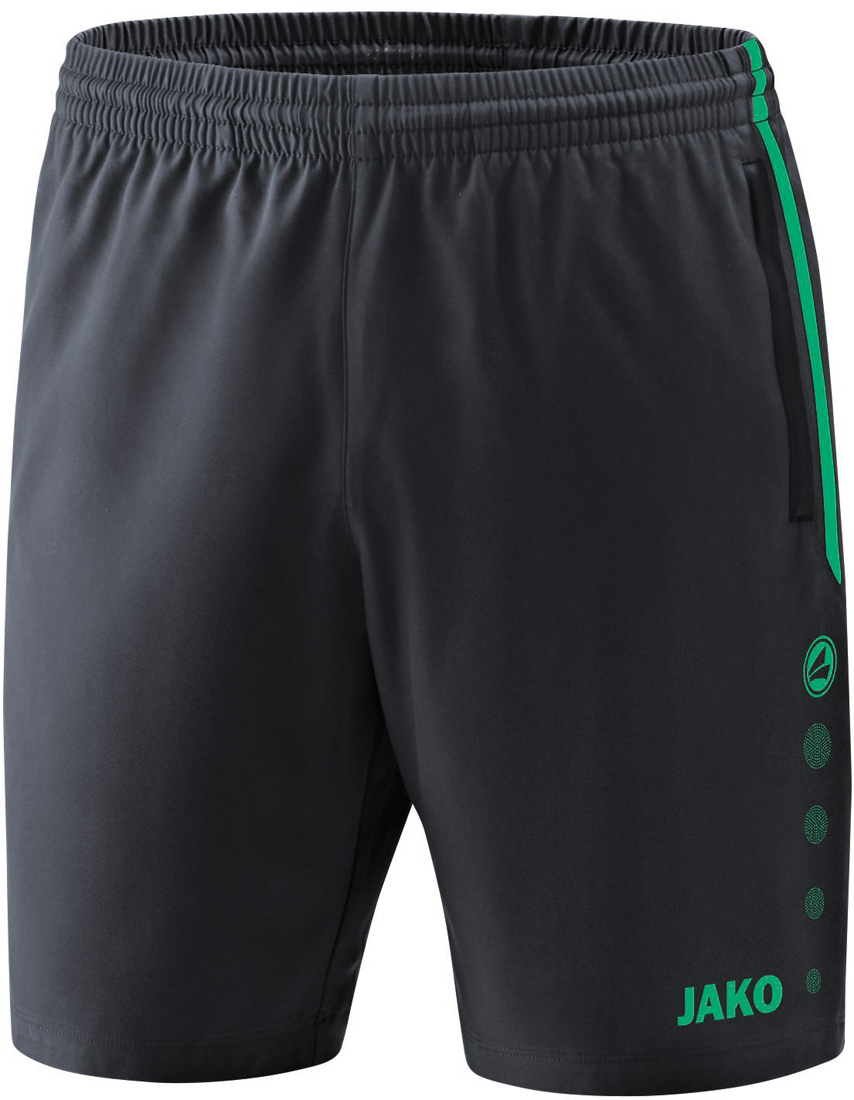 Jako Competition 2.0 Shorts anthrazit-türkis