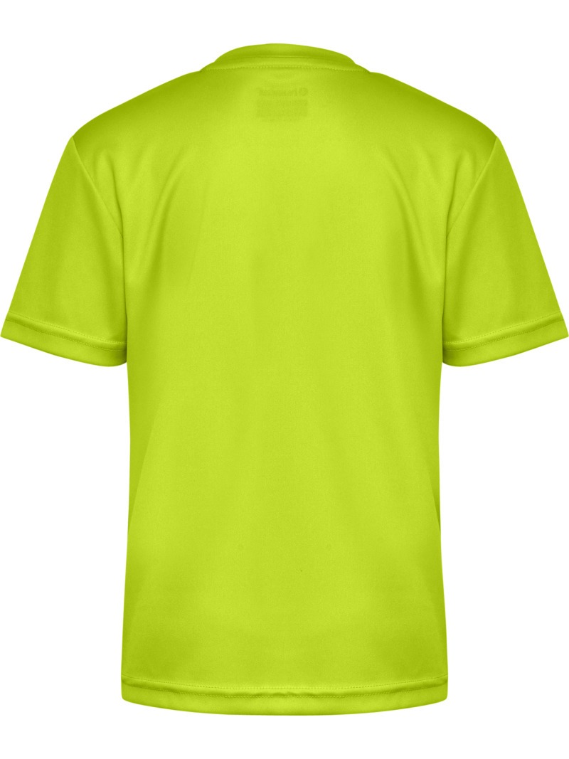 Hummel Hmllogo Jersey S/S Kids lime punch