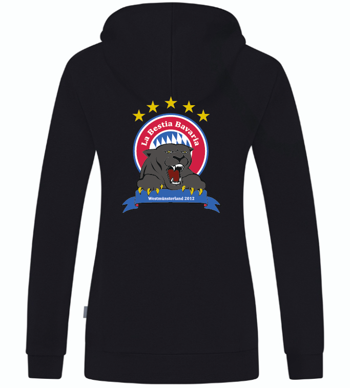 La Bestia Bavaria Kapuzenjacke Organic schwarz