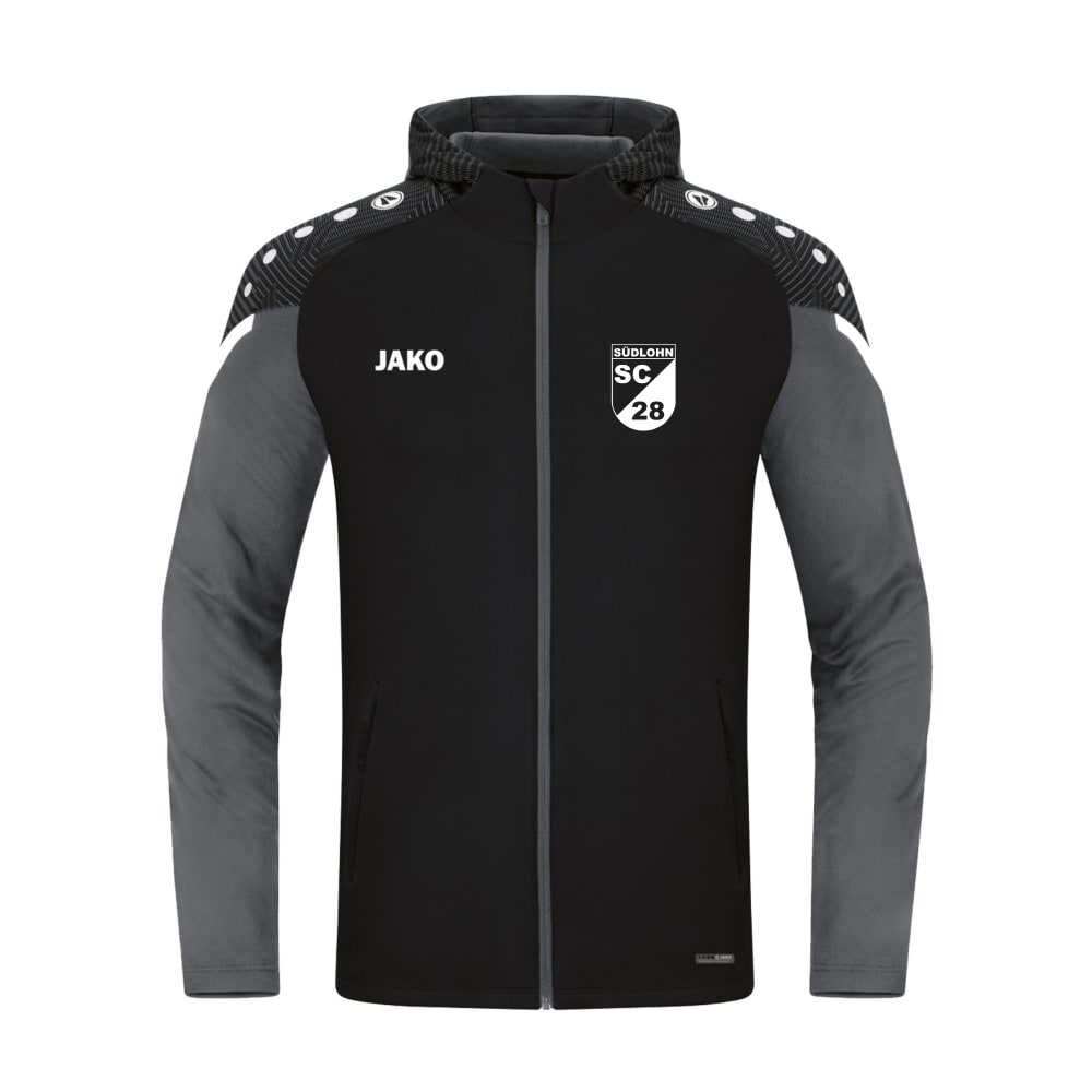 SC Südlohn Damen Kapuzenjacke schwarz Performance