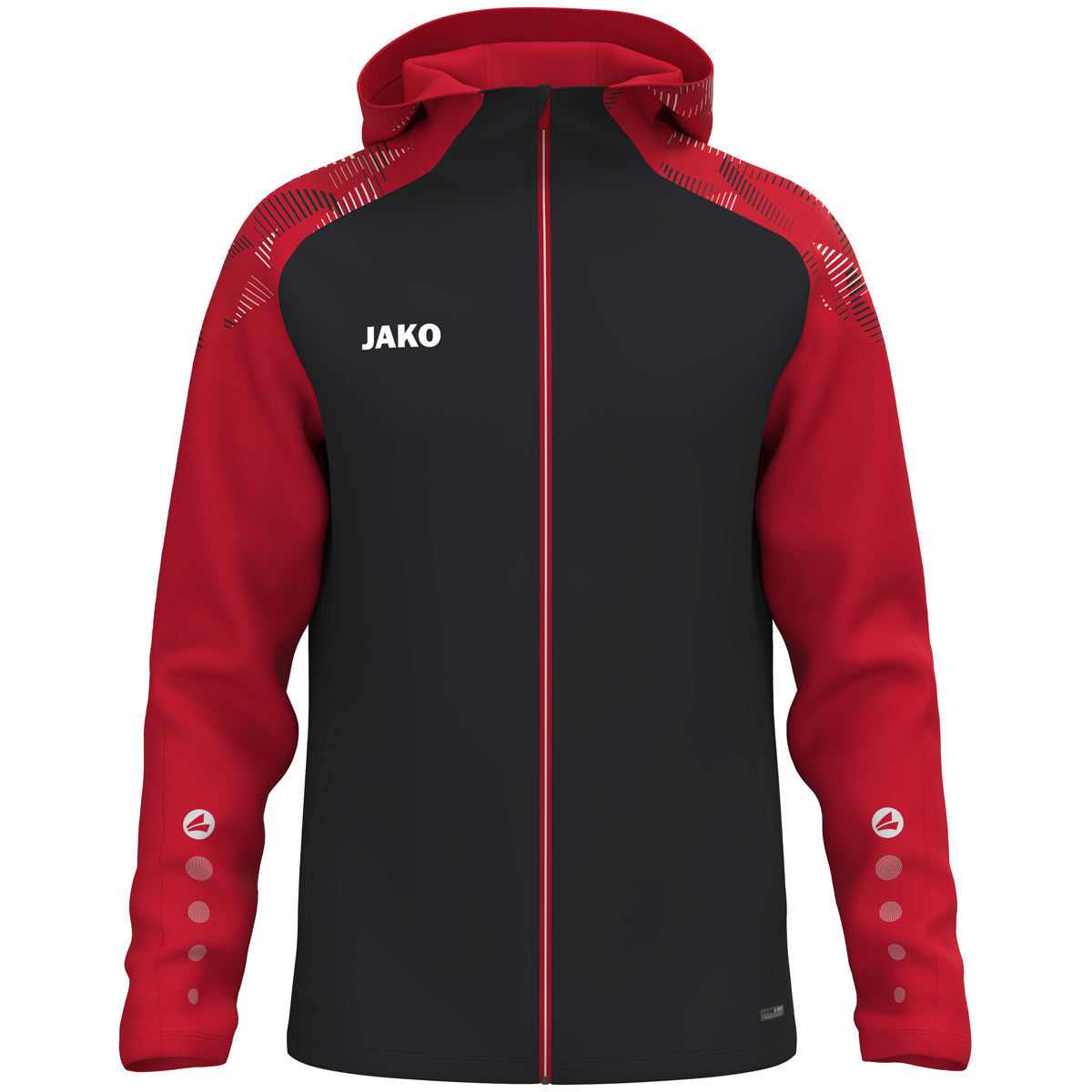 Jako Kapuzenjacke Sonic Kinder schwarz/rot