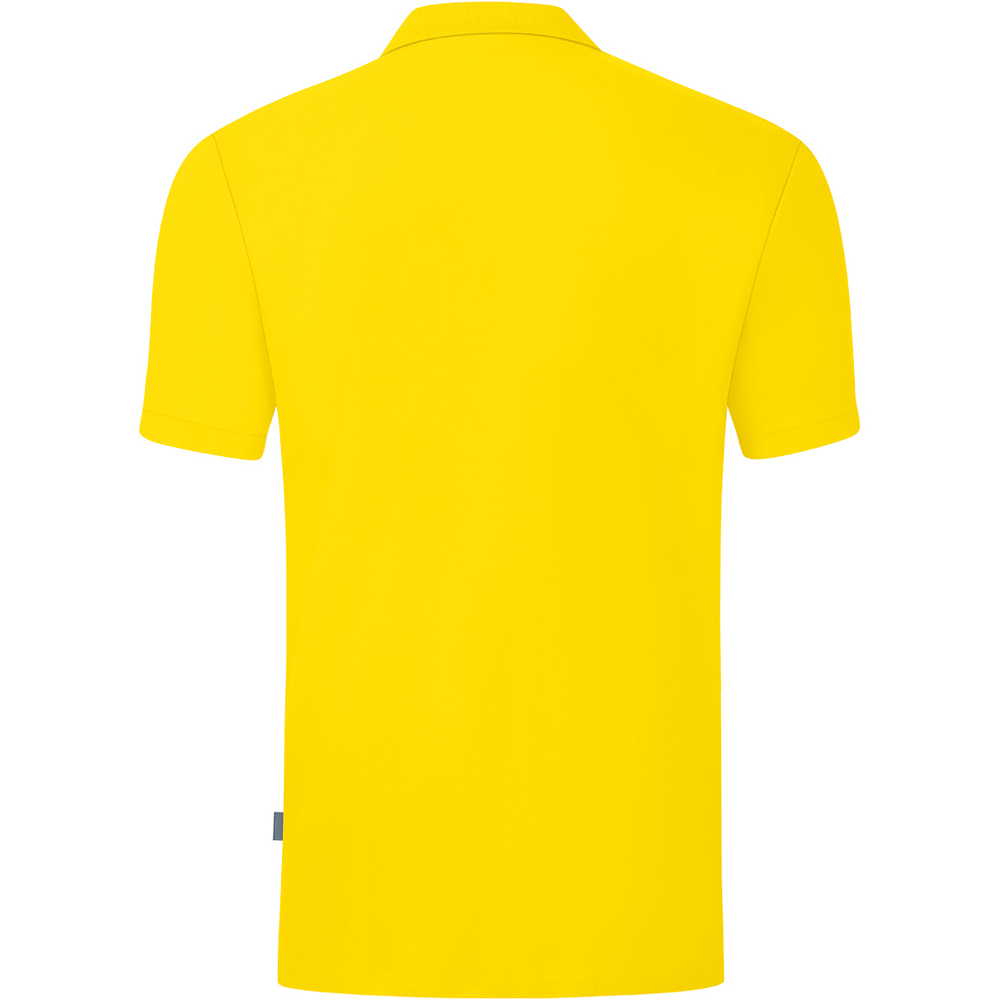 Jako Herren Polo Organic gelb
