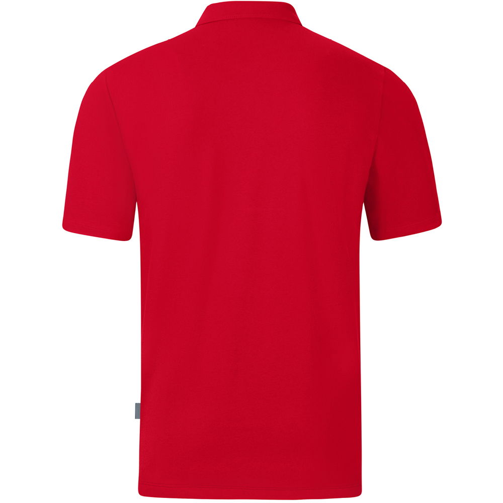 Jako Herren Polo Organic Stretch rot