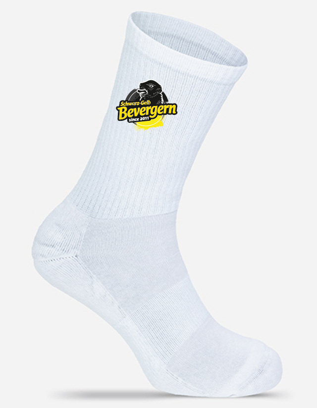 Schwarz Gelb Bevergern Socken