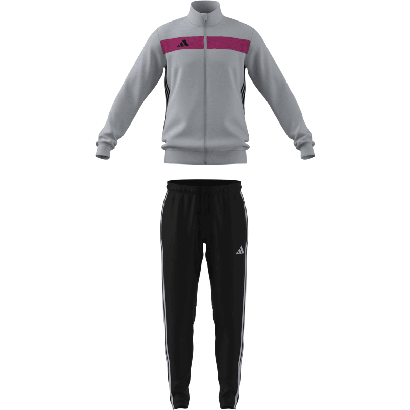 Adidas Trainingsanzug Tiro 25 Essentials clear grey-real magenta