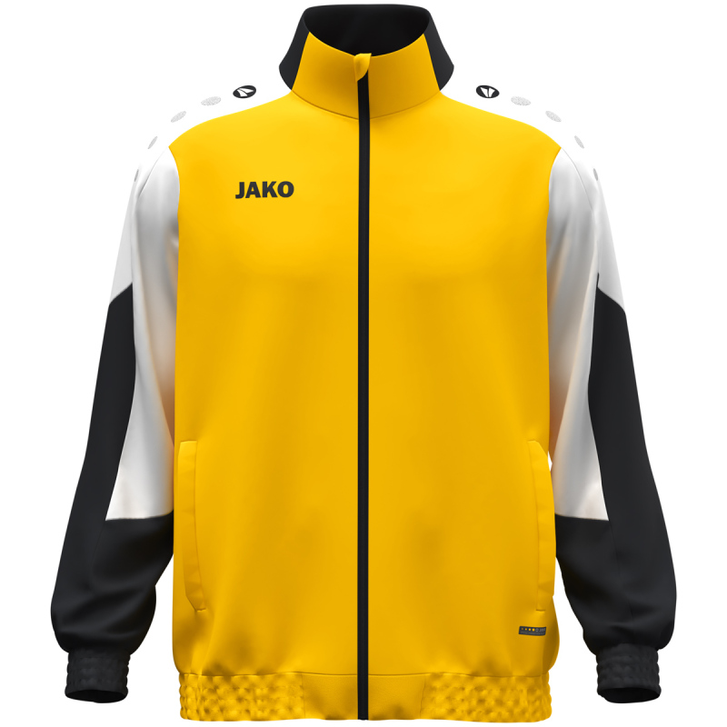 Jako Webjacke Dynamic gelb-weiß-schwarz