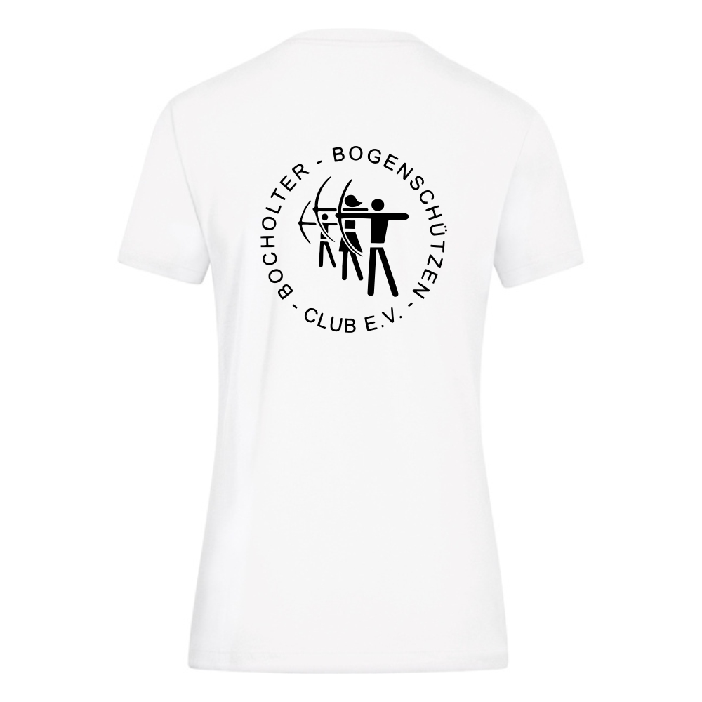 Bocholter Bogenschützen Base T-Shirt weiß Damen