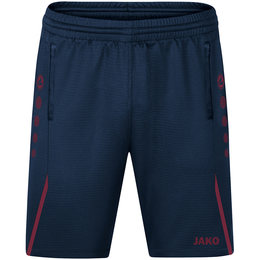 Jako Herren Trainingsshorts Challenge blau-rot