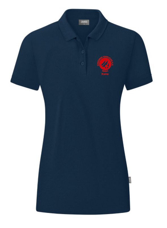 Borkener Segelclub Damen Polo Organic navy