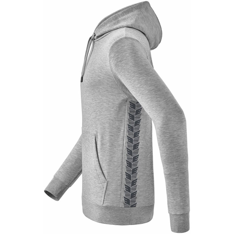 Erima Herren Kapuzensweat Essential Team grau