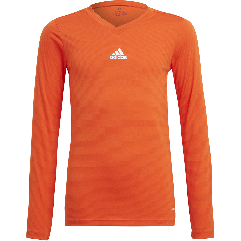 Adidas Kinder Langarm Base Shirt Team rot