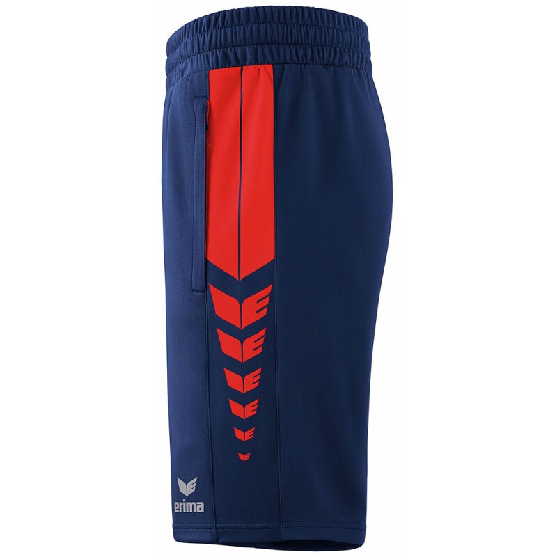 Erima Kinder Training Shorts Six Wings blau-rot