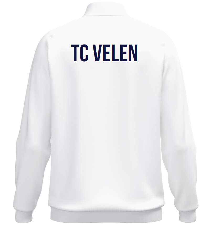 TC Velen Polyesterjacke weiß