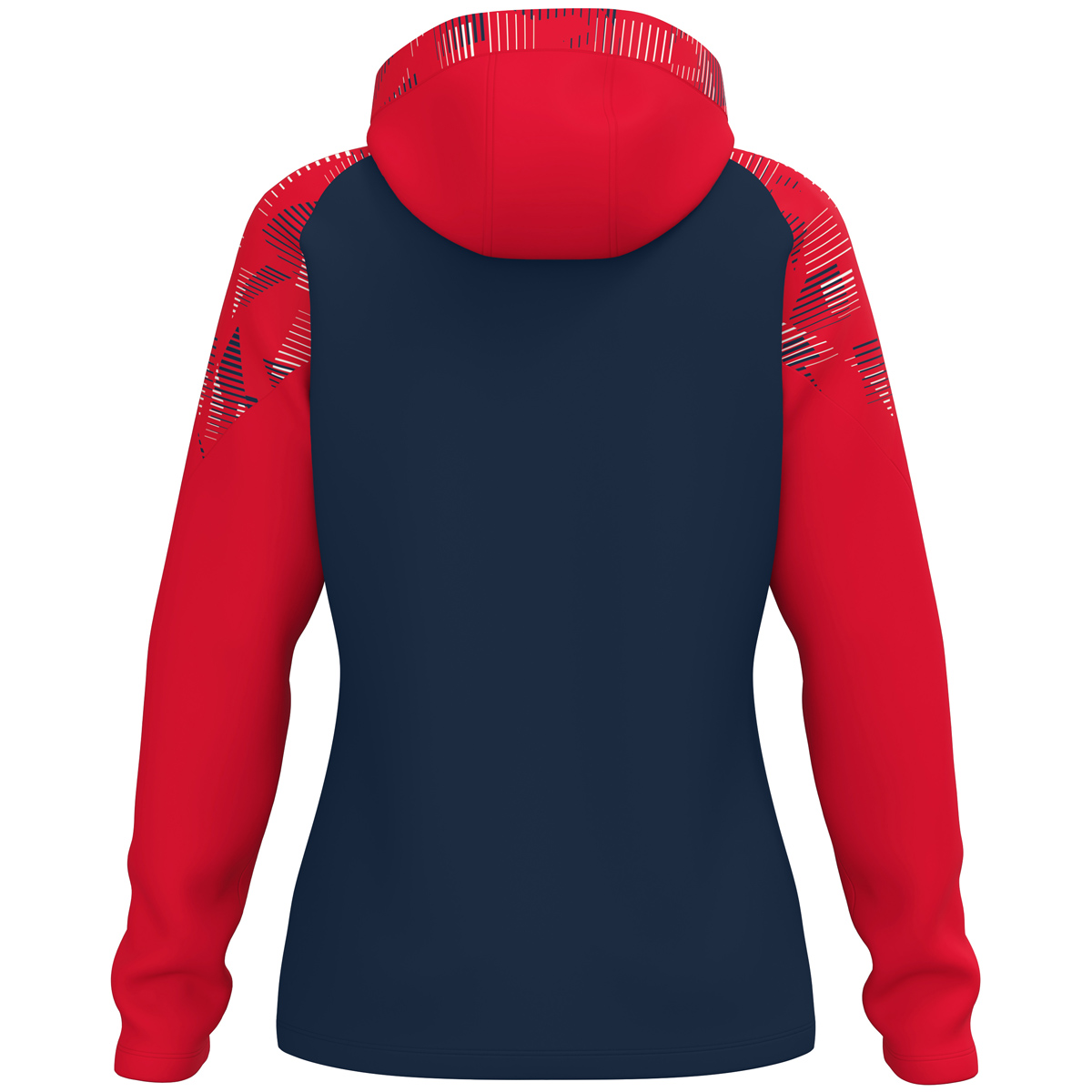 Jako Kapuzenjacke Sonic Damen marine/rot