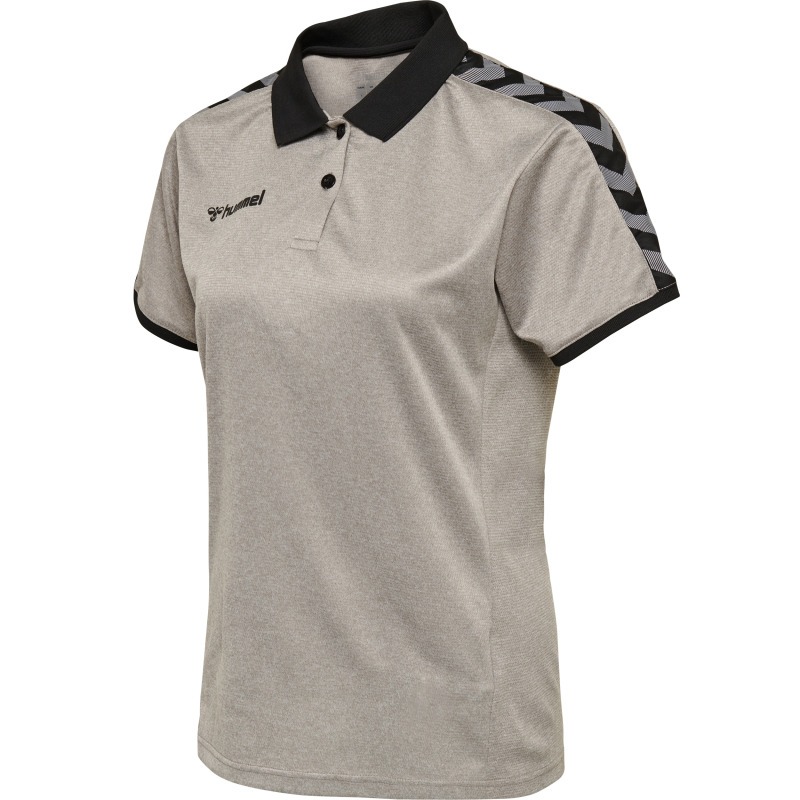 Hummel Hmlauthentic 24 Woman Functional Polo grey melange