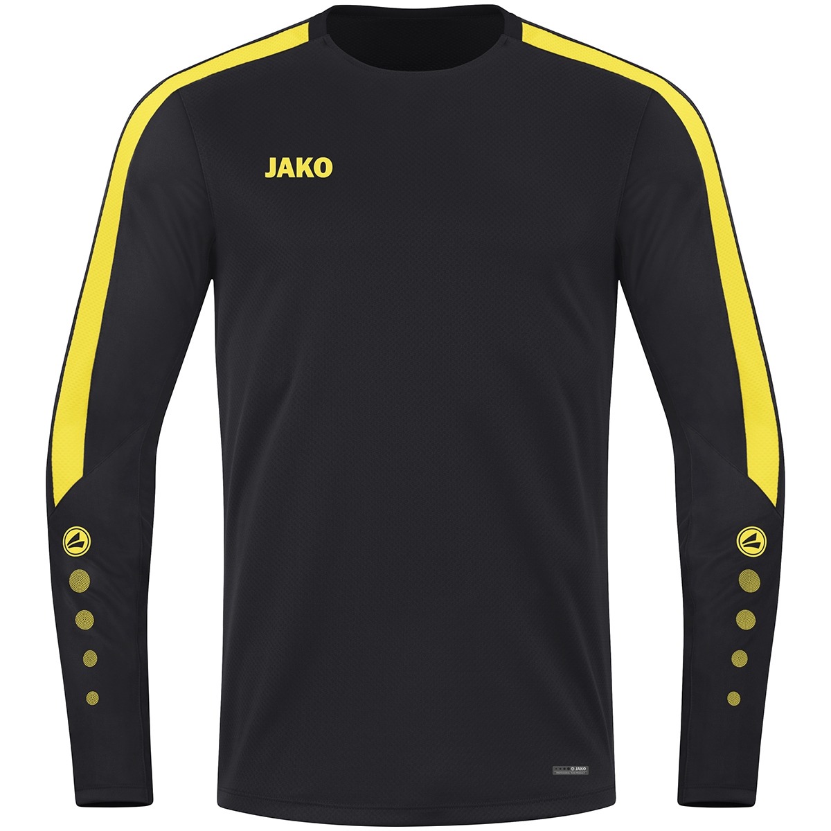 Jako Kinder Sweat Power schwarz/citro