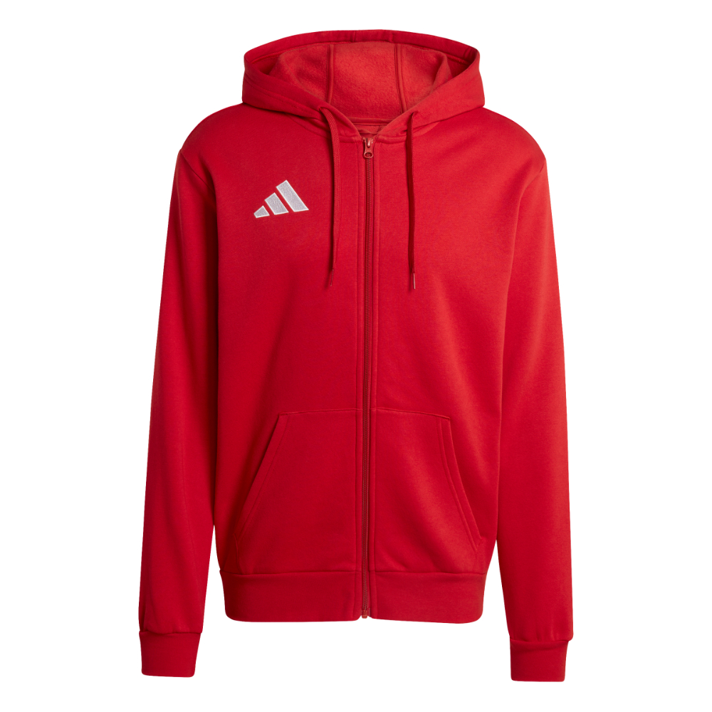 Adidas Entrada 26 Kapuzenjacke Rot