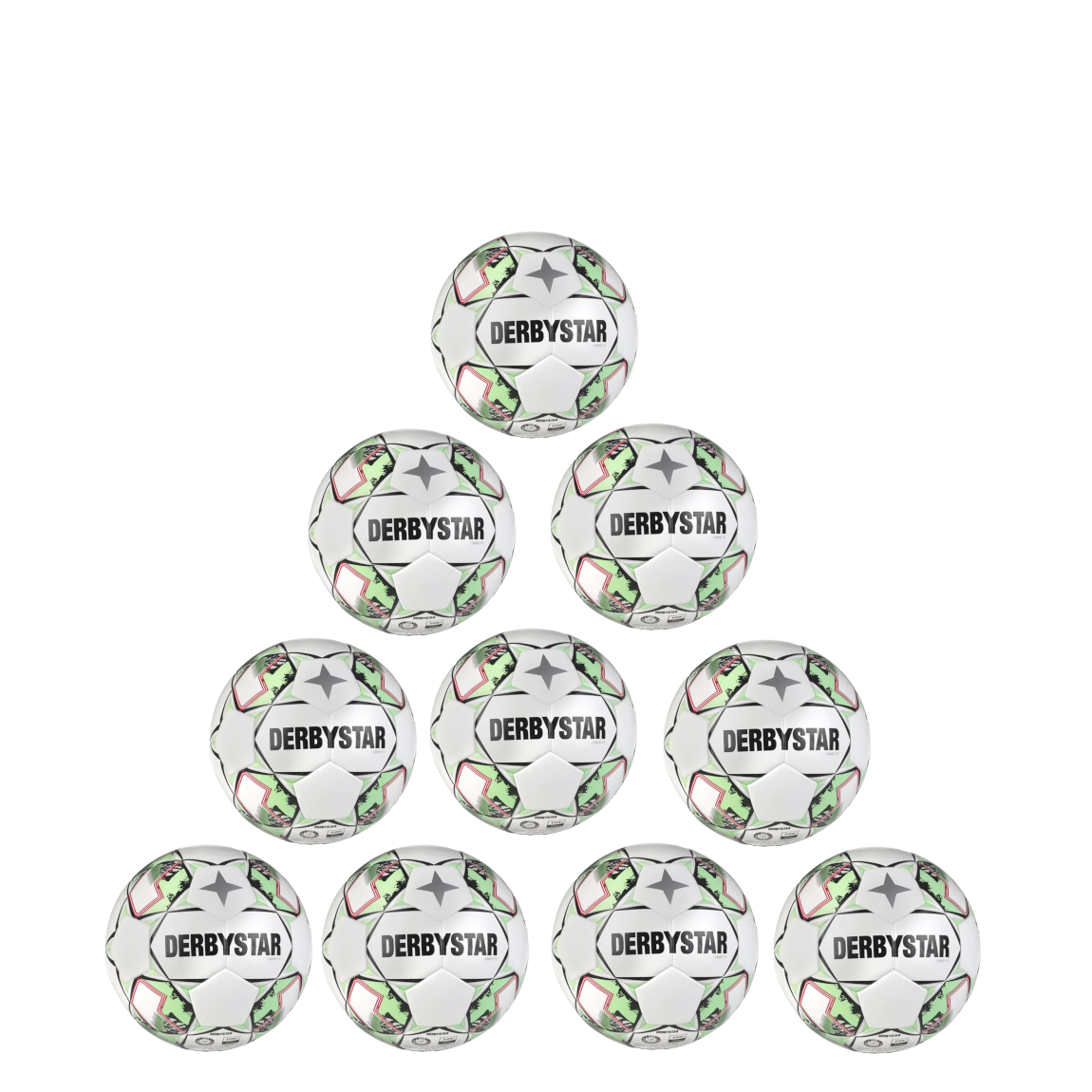 Derbystar Ballpaket 10x Tempo TT v24 Trainingsball | Größe 5