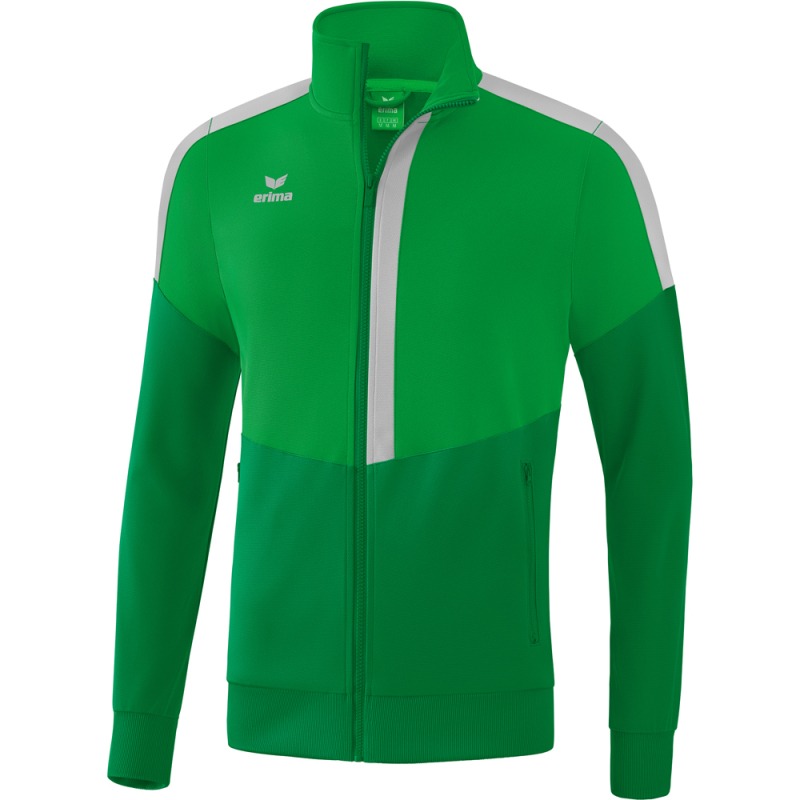 Erima Kinder Trainingsjacke Squad grün-grau