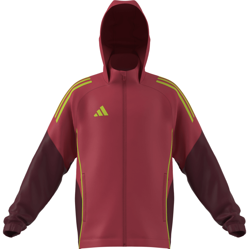 Adidas Kinder Allwetterjacke Tiro 25 Competition core pink