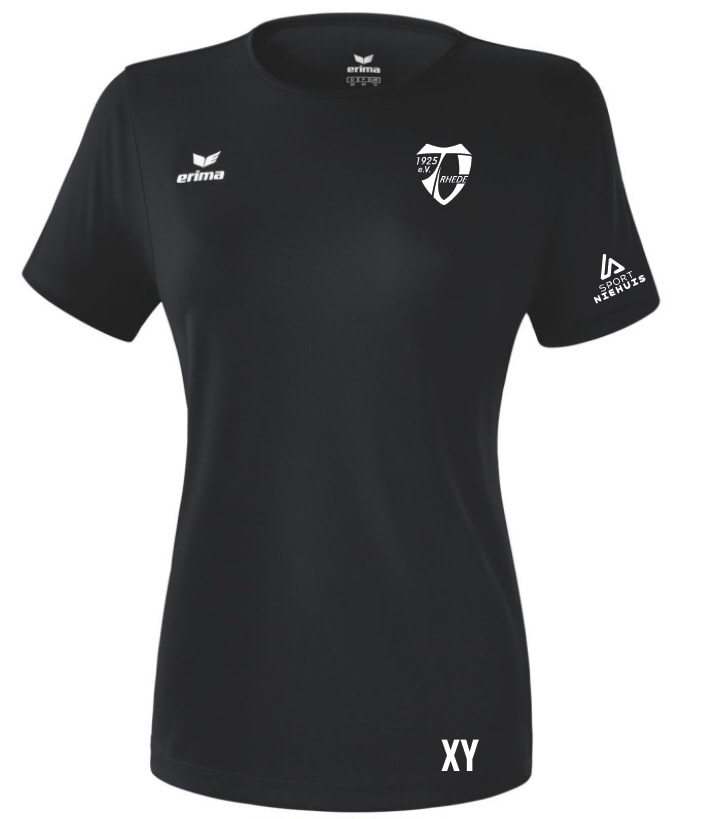 TV Rhede Damen Funktions T-Shirt schwarz