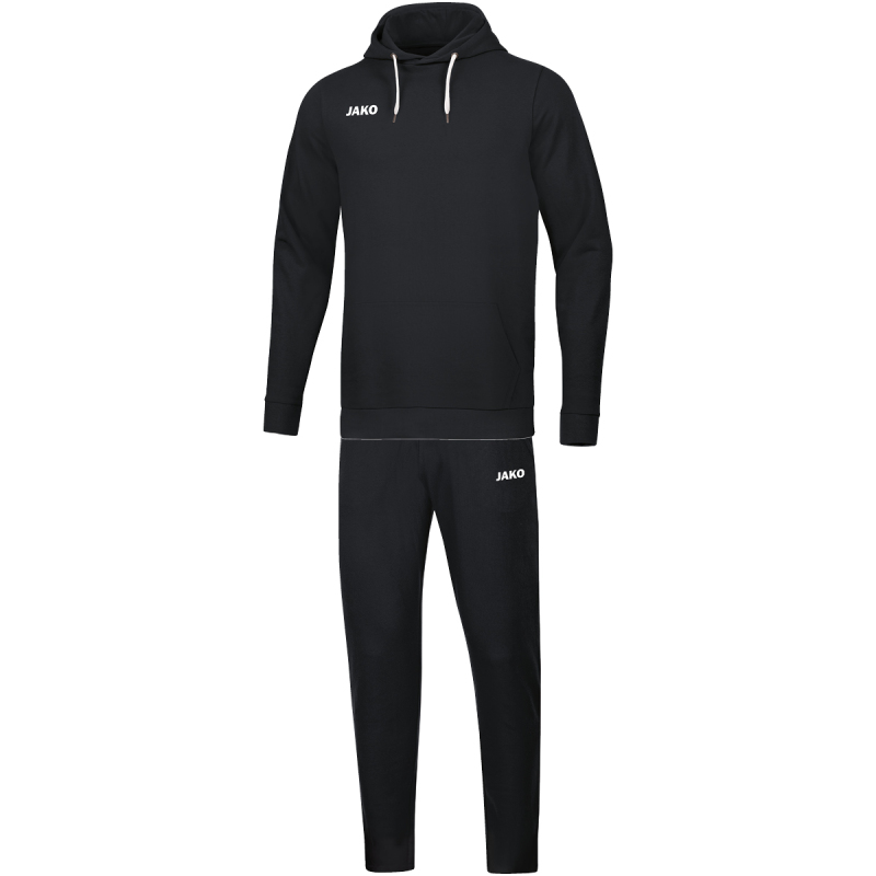 Jako Jogginganzug Base mit Kapuzensweat schwarz