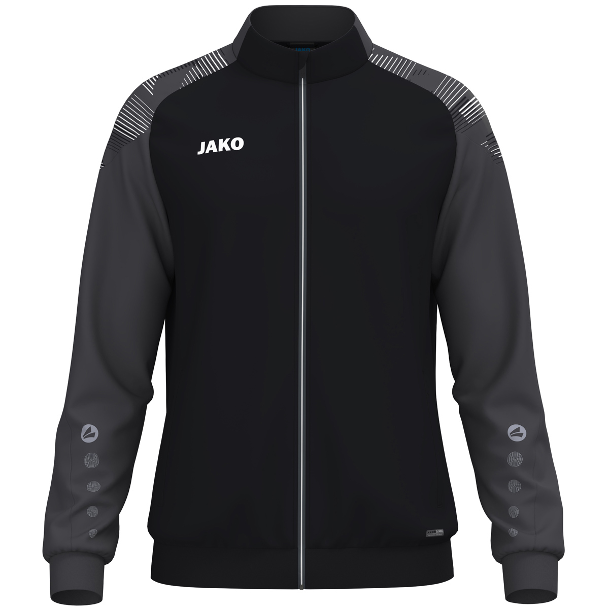 Jako Polyesterjacke Sonic schwarz/anthrazit