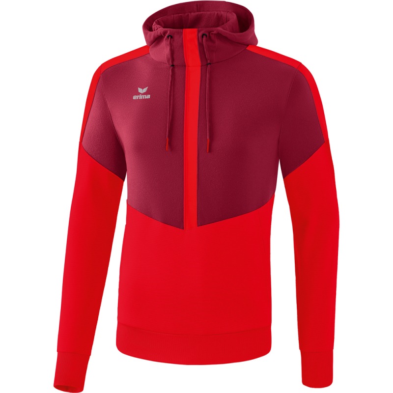 Erima Kinder Hoodie Squad rot