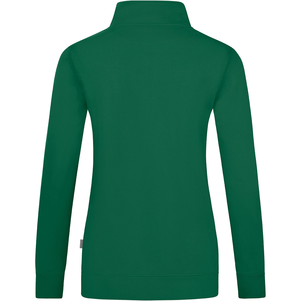 Jako Damen Sweatjacke Doubletex grün