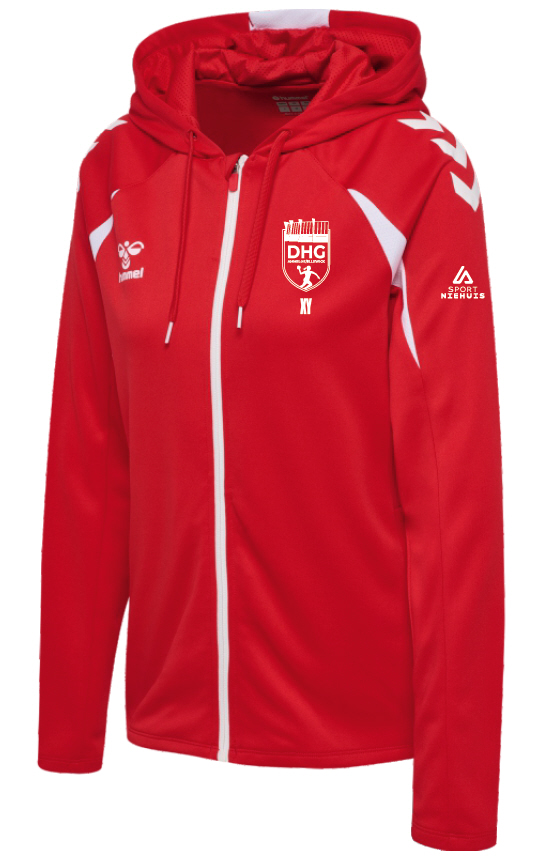DHG Ammeloe Ellewick Core 2.0 Kapuzenjacke rot Damen