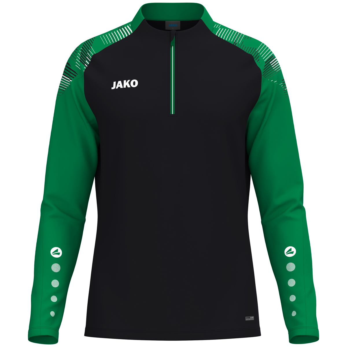 Jako Ziptop Sonic schwarz/grün