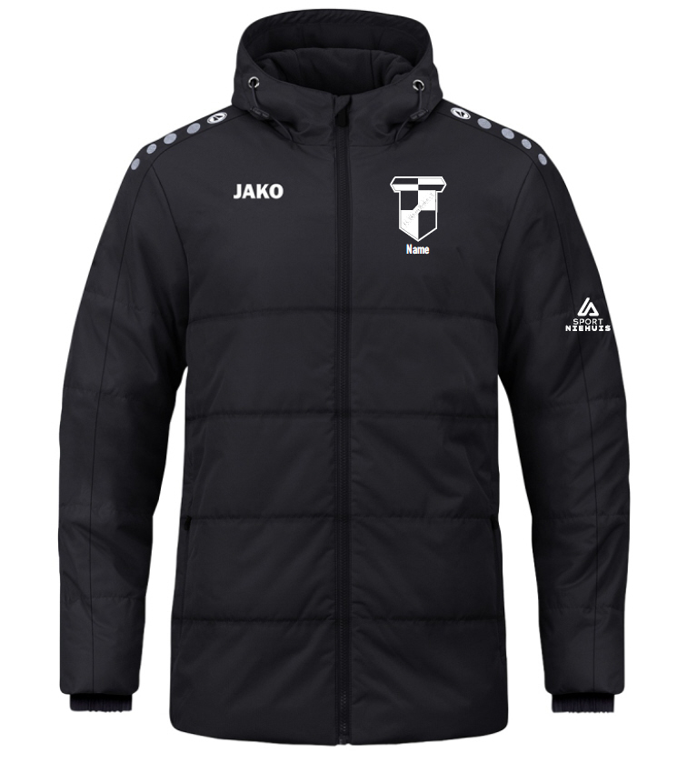 Viktoria Heiden Coachjacke One mit Kapuze schwarz