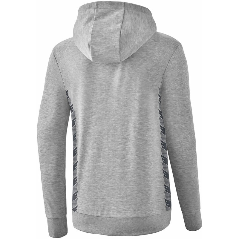 Erima Damen Kapuzensweat Essential Team grau
