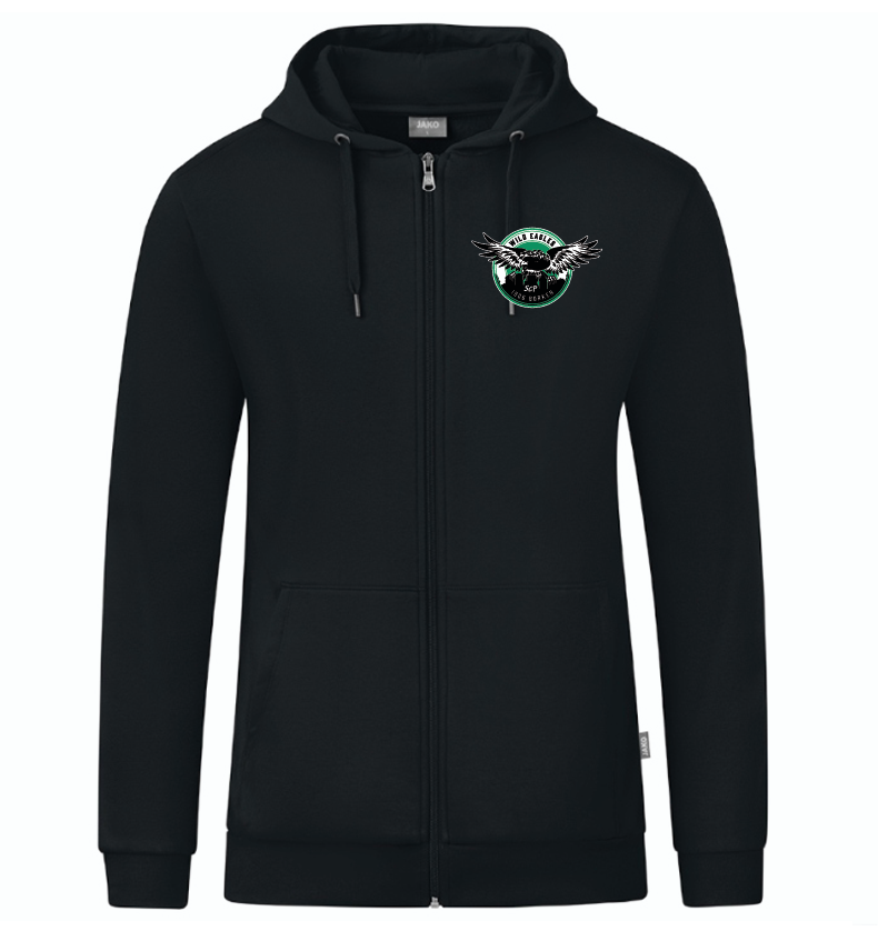 Wild Eagles Borken Kapuzenjacke Organic schwarz