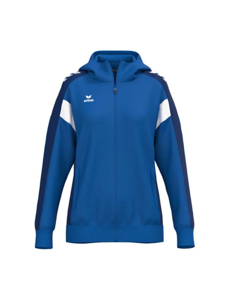 Erima CELEBRATE 125 Damen Trainingsjacke mit Kapuze new royal/new navy
