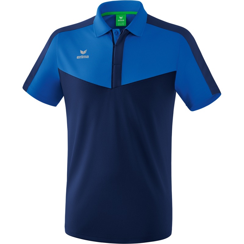Erima Herren Poloshirt Squad blau
