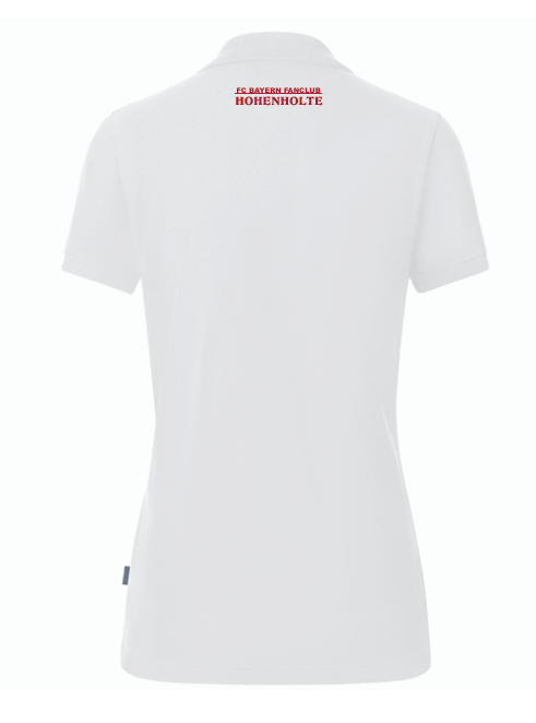 FC Bayern Fanclub Hohenholte Polo Organic Damen weiß