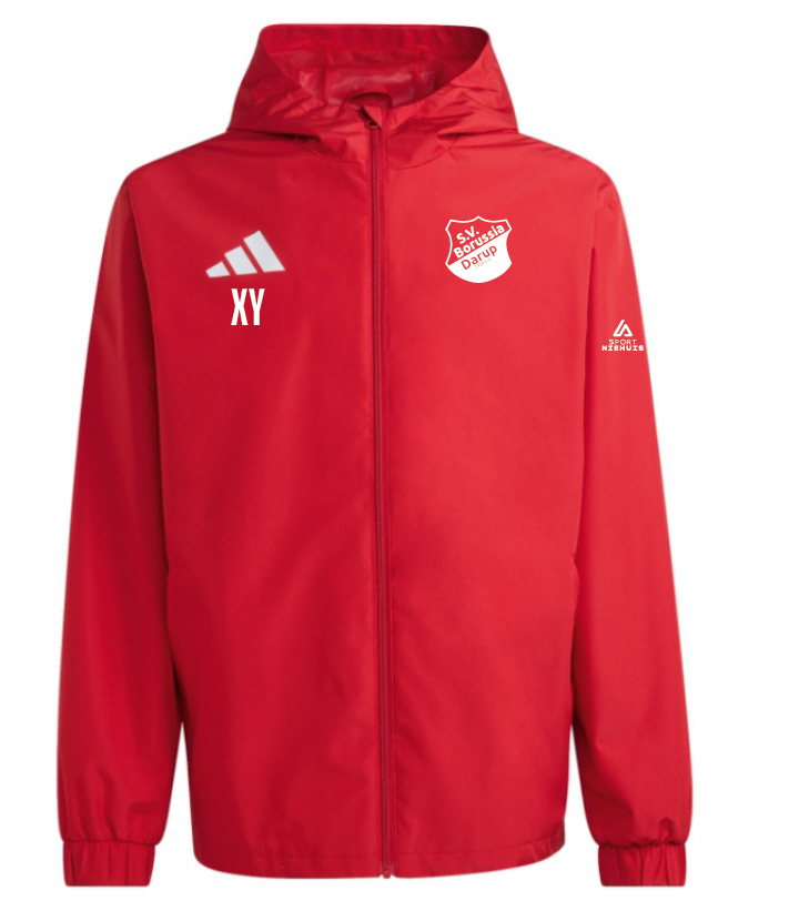 SV Borussia Darup Entrada 26 Allwetterjacke rot