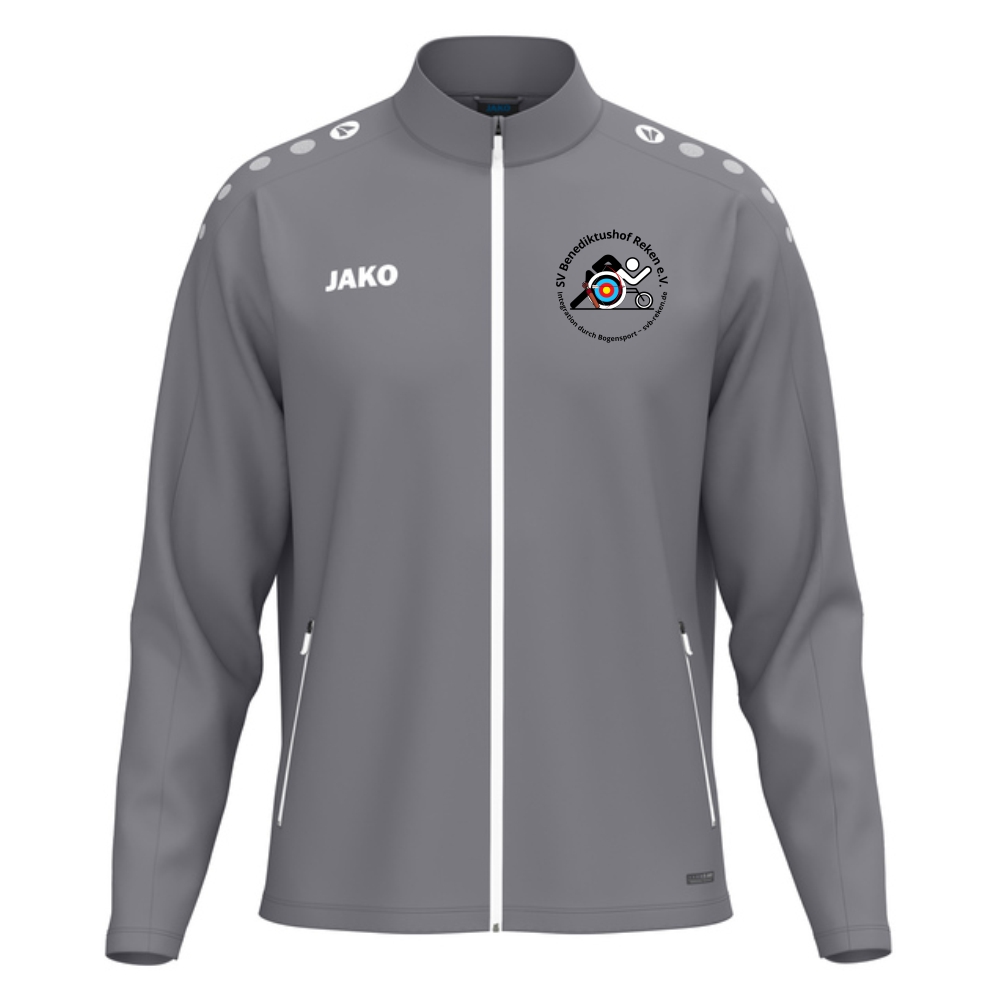 SV Benediktushof Reken Jako Freizeitjacke One grau