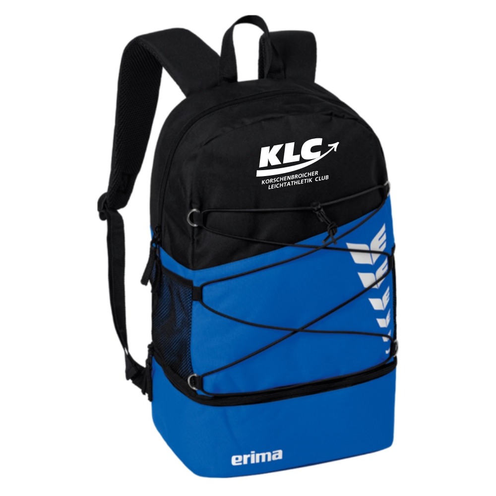 Korschenbroicher Leichtathletik Club Six Wings Rucksack new royal-schwarz